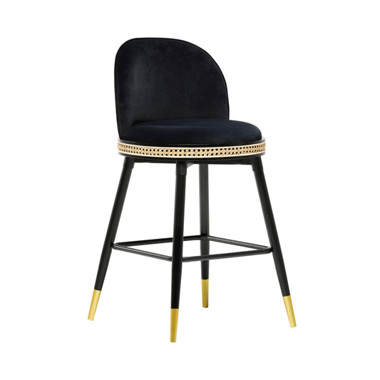 Harley Velvet Stool by TOV D68445