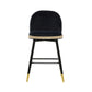 Harley Velvet Stool by TOV D68446