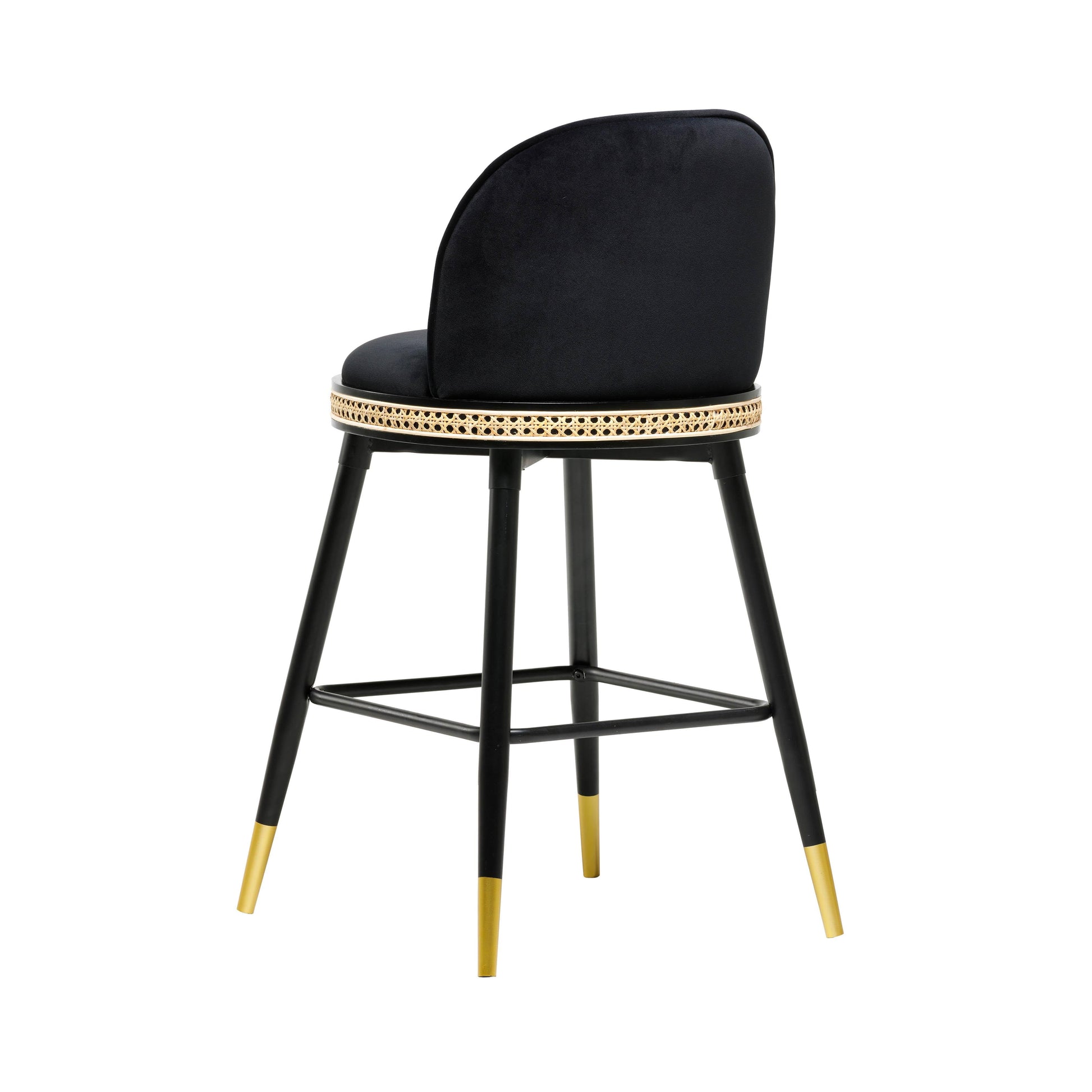 Harley Velvet Stool by TOV D68447