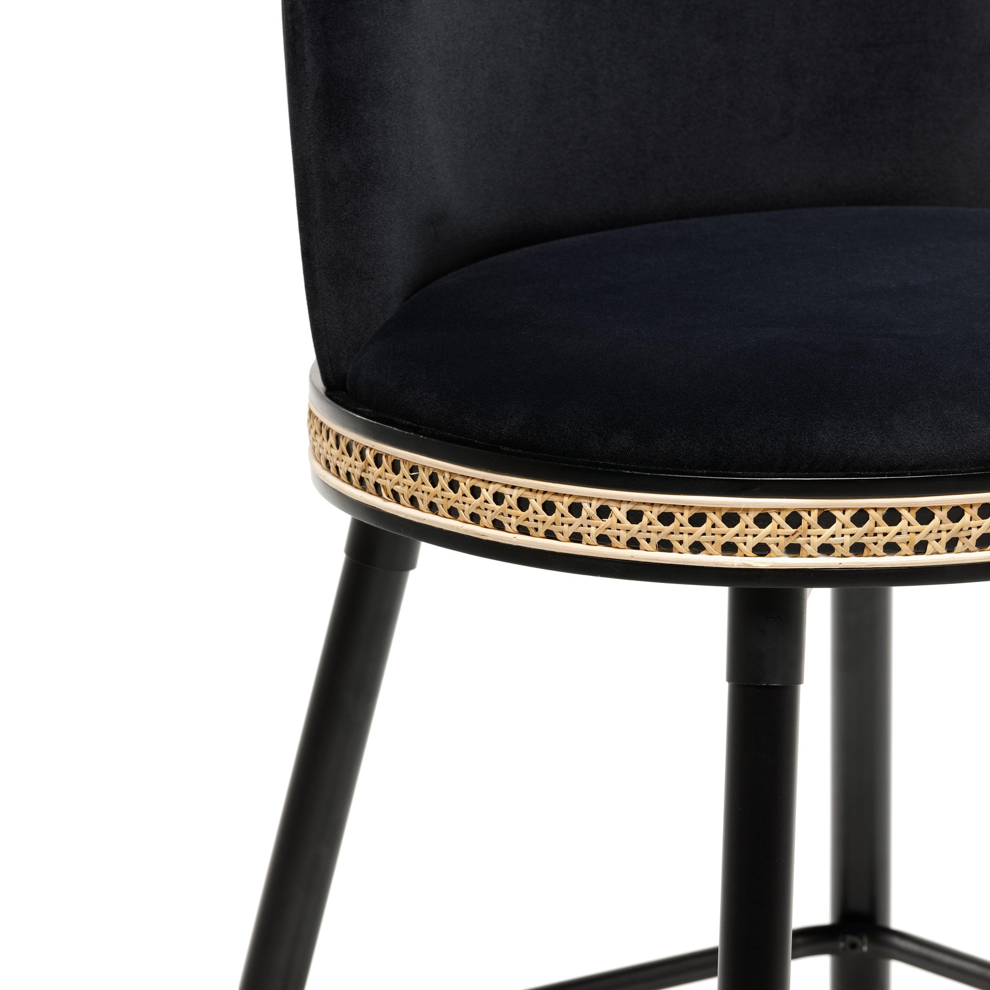 Harley Velvet Stool by TOV D68445