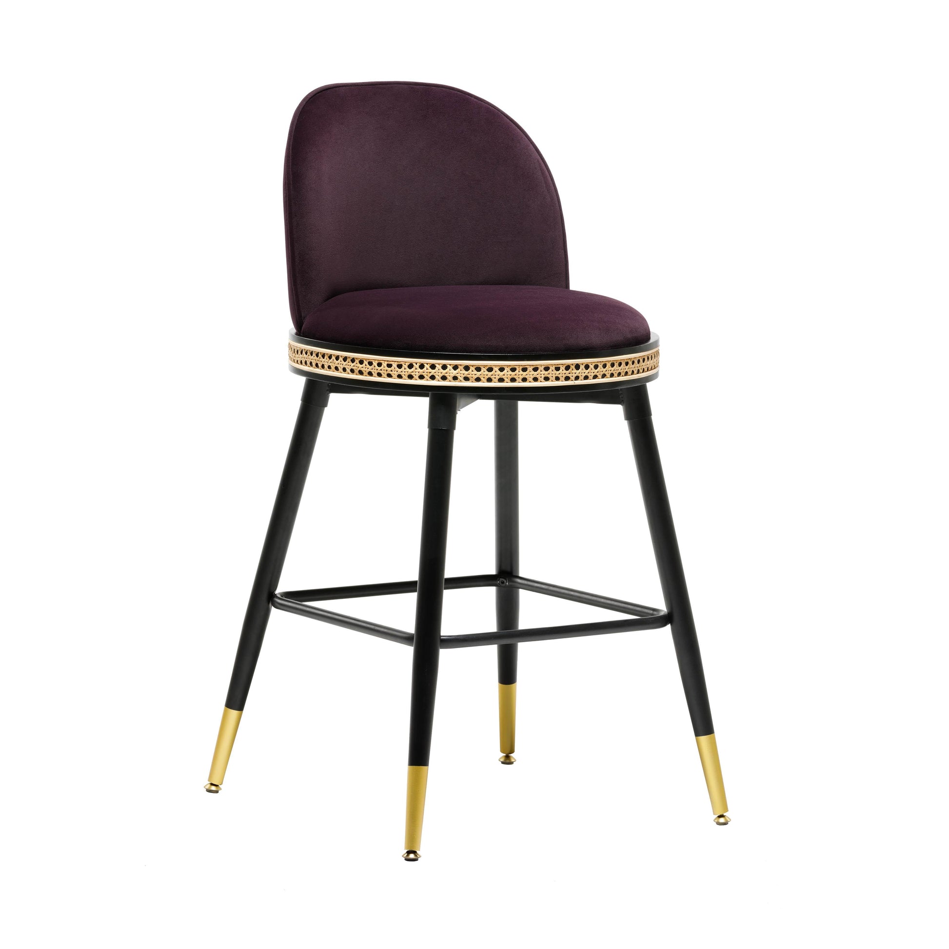 Harley Velvet Stool by TOV D68446