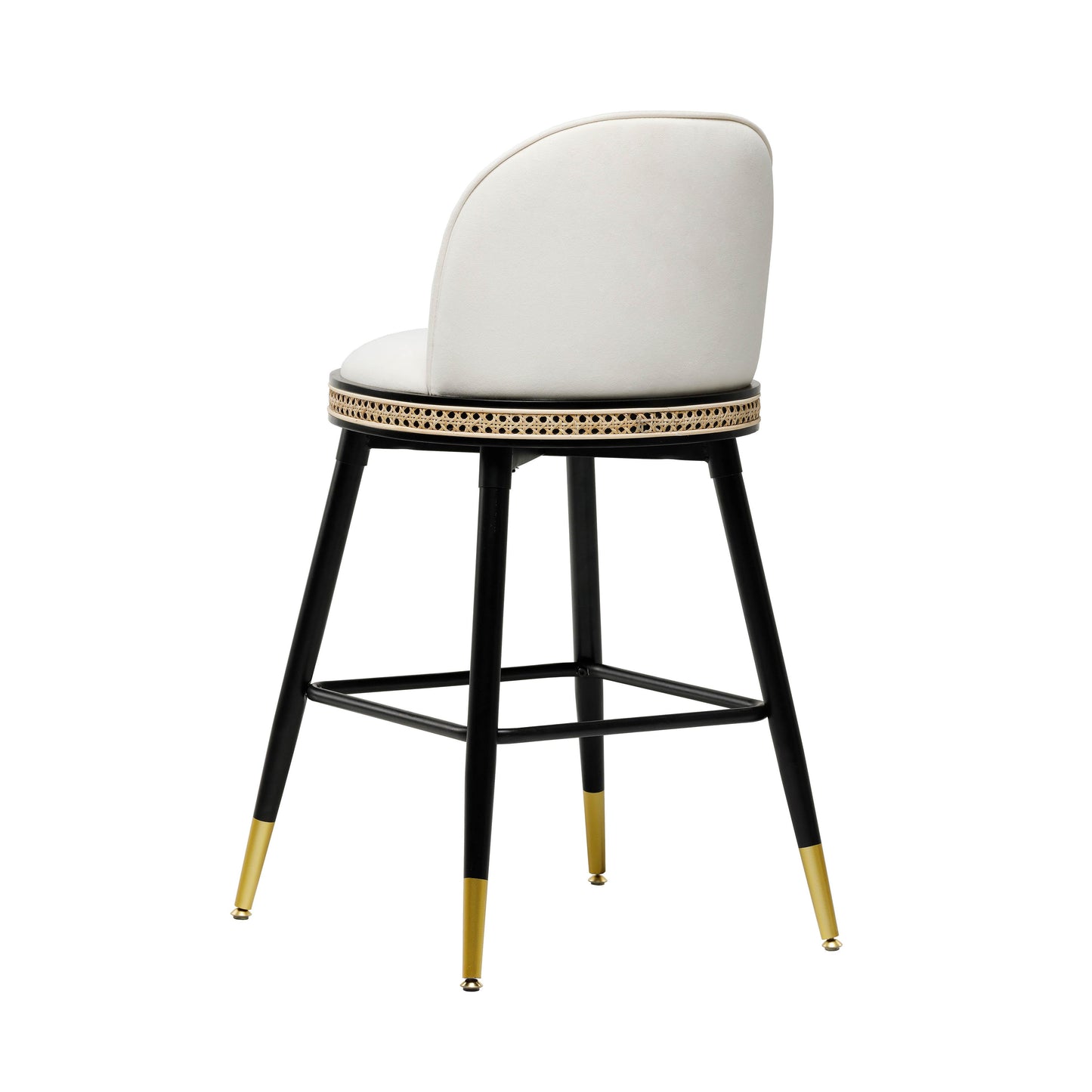 Harley Velvet Stool by TOV D68479