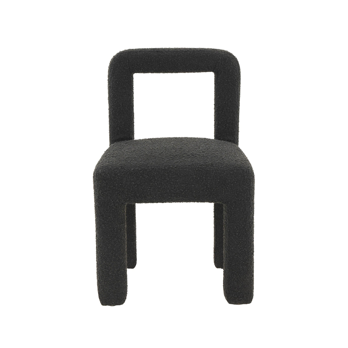 Hazel Black Performance Boucle Dining Chair by TOV Furniture – photo 3 of 8