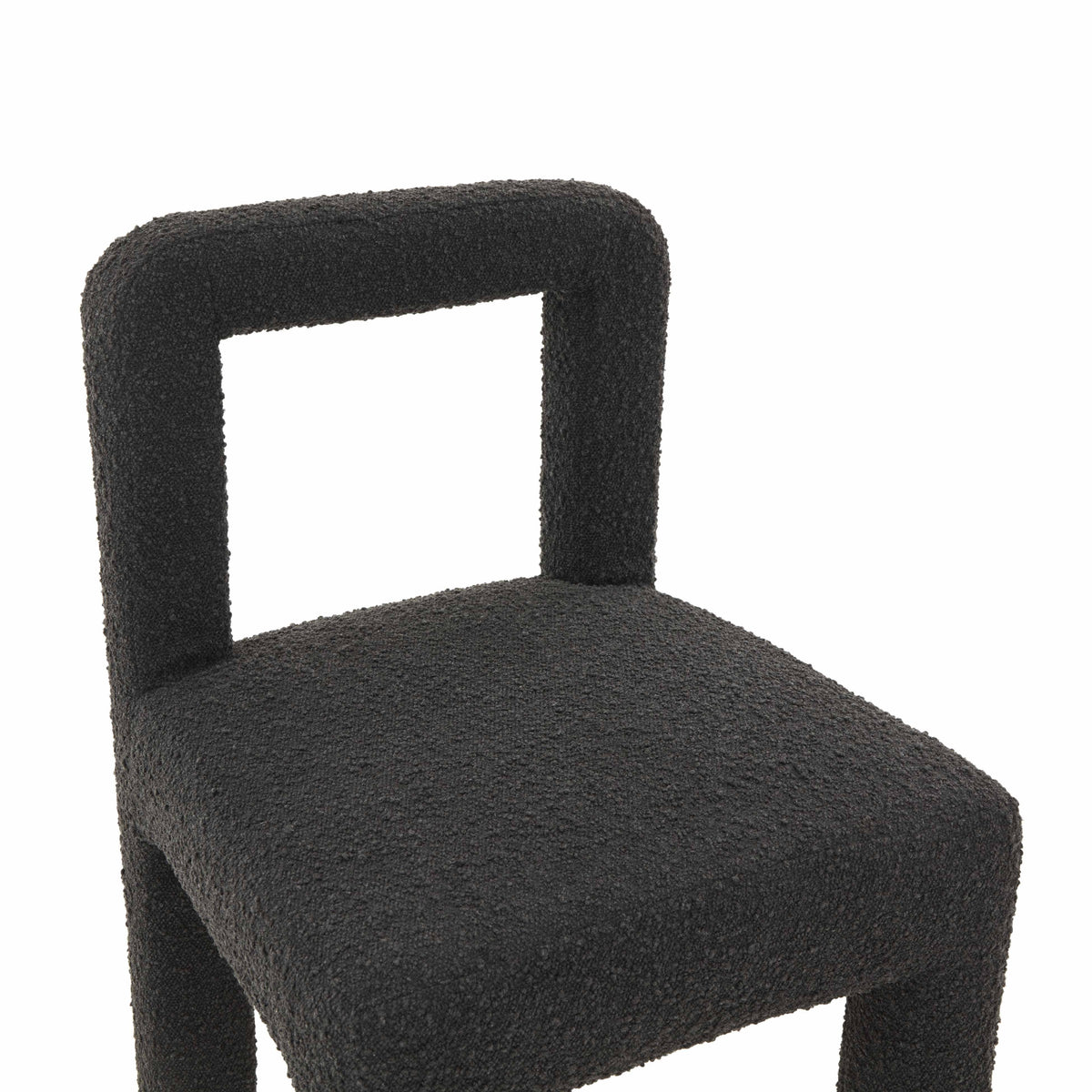 Hazel Black Performance Boucle Dining Chair by TOV Furniture – photo 6 of 8