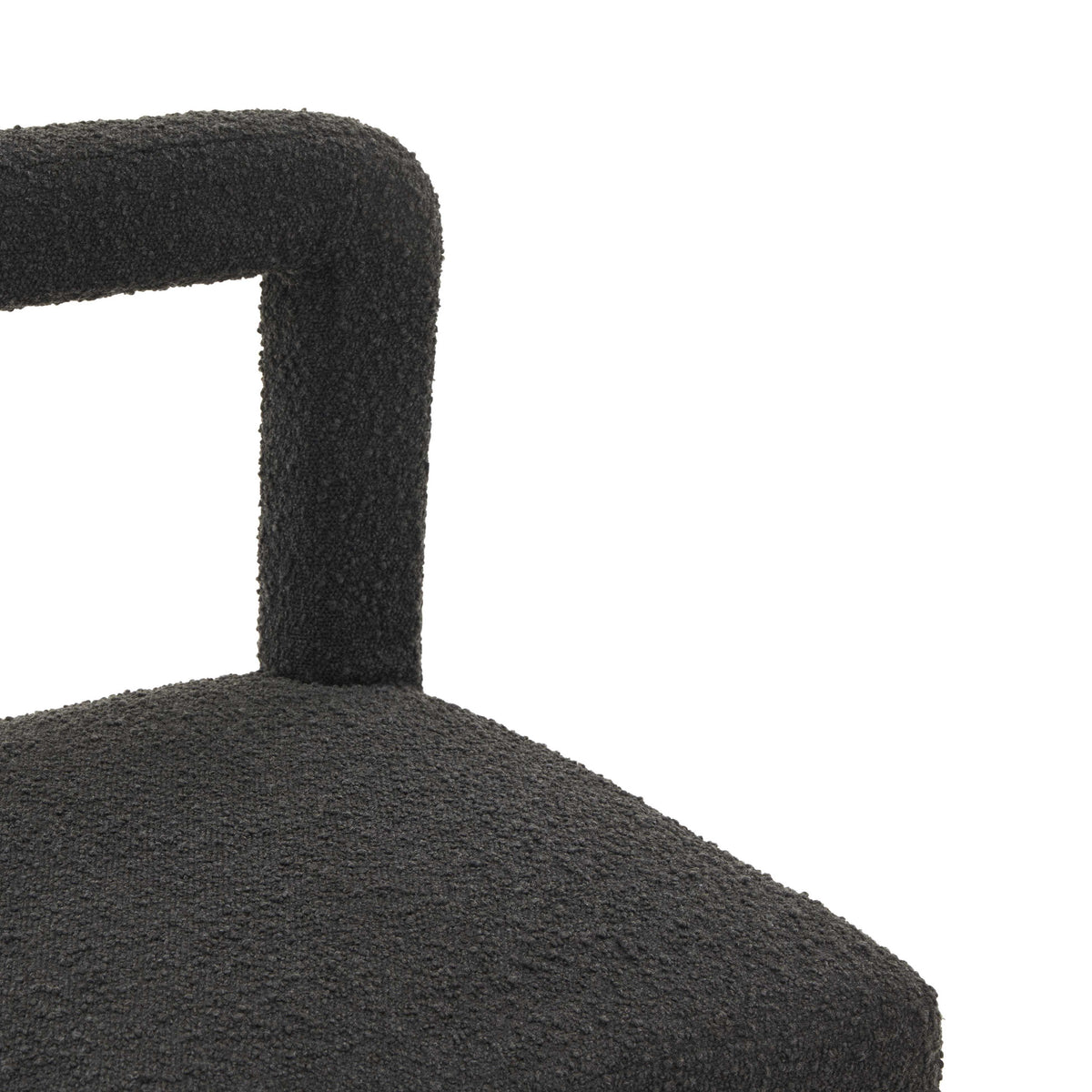 Hazel Black Performance Boucle Dining Chair by TOV Furniture – photo 7 of 8