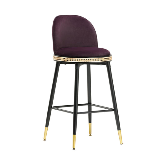 Harley Velvet Stool by TOV D68478