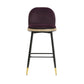 Harley Velvet Stool by TOV D68477