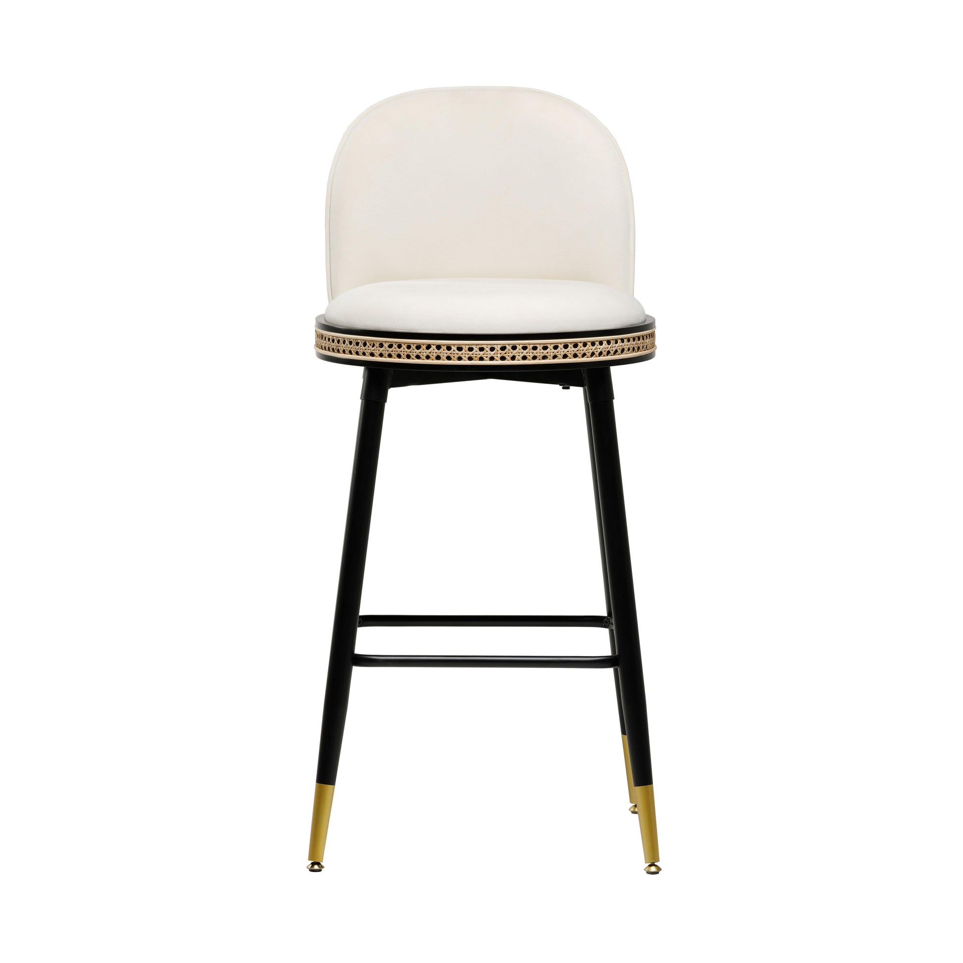 Harley Velvet Stool by TOV D68477