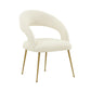 Rocco Performance Boucle Dining Chair by TOV D68535