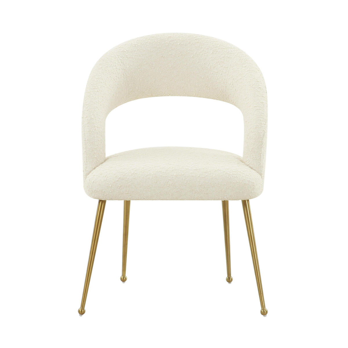 Rocco Cream Performance Boucle Dining Chair by TOV Furniture – photo 3 of 6