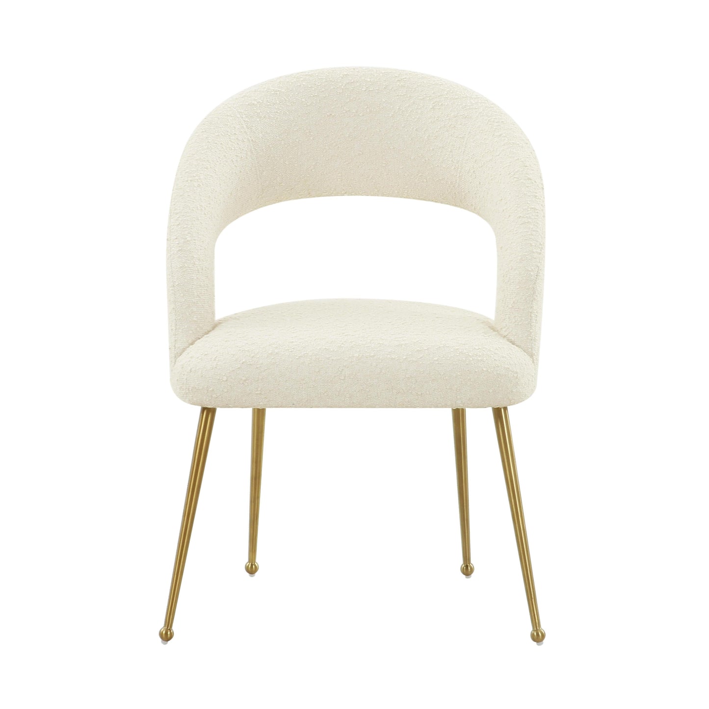 Rocco Performance Boucle Dining Chair by TOV D68535