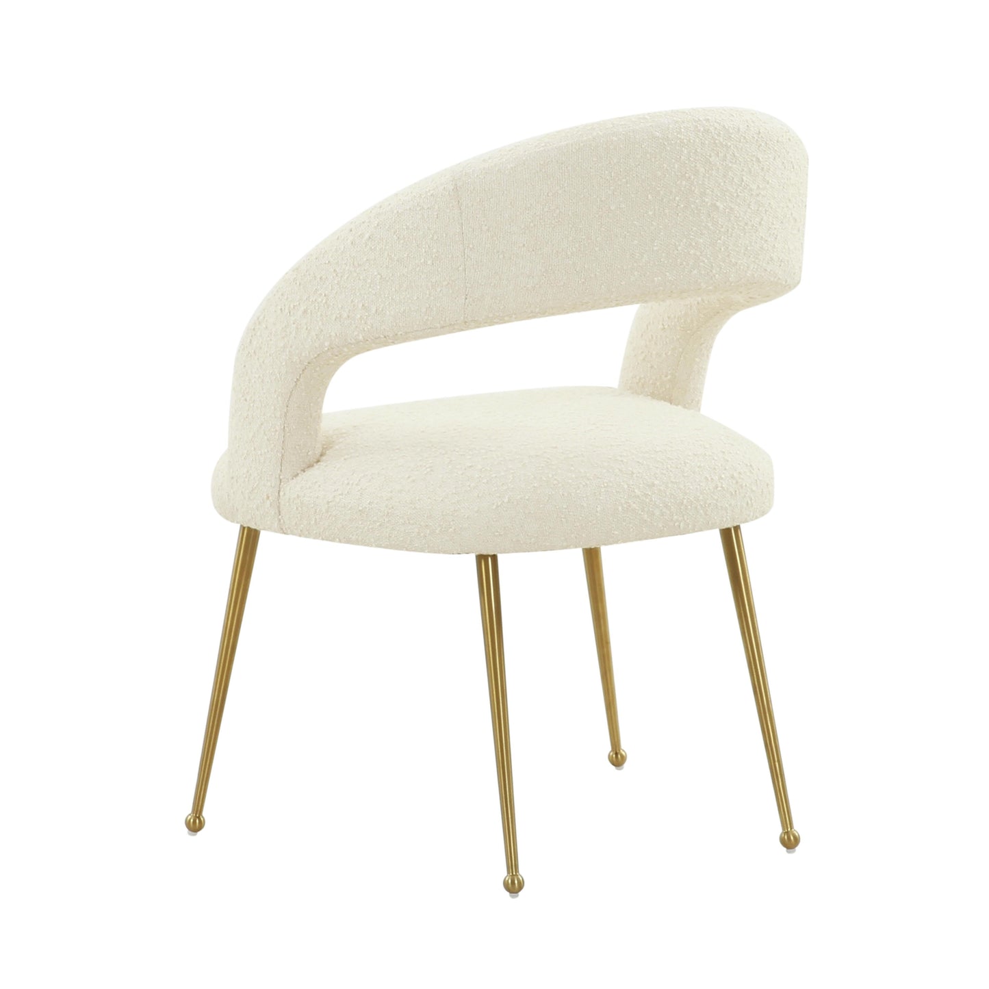 Rocco Performance Boucle Dining Chair by TOV D68535