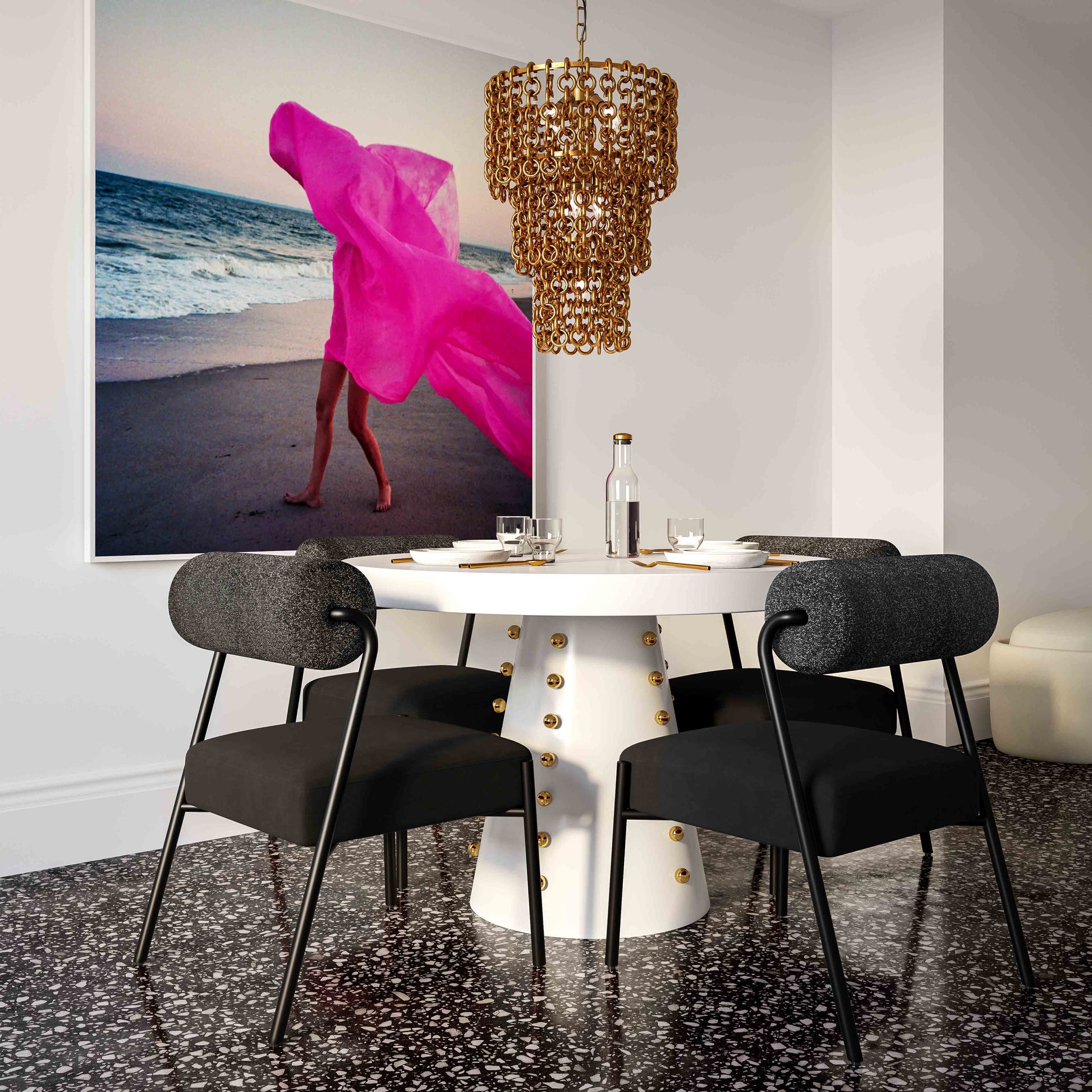 Jolene Velvet Dining Chair Set Of 2 by TOV D68583