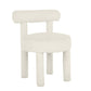 Carmel Cream Performance Boucle Dining Chair by TOV D68593