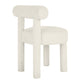 Carmel Cream Performance Boucle Dining Chair by TOV D68593