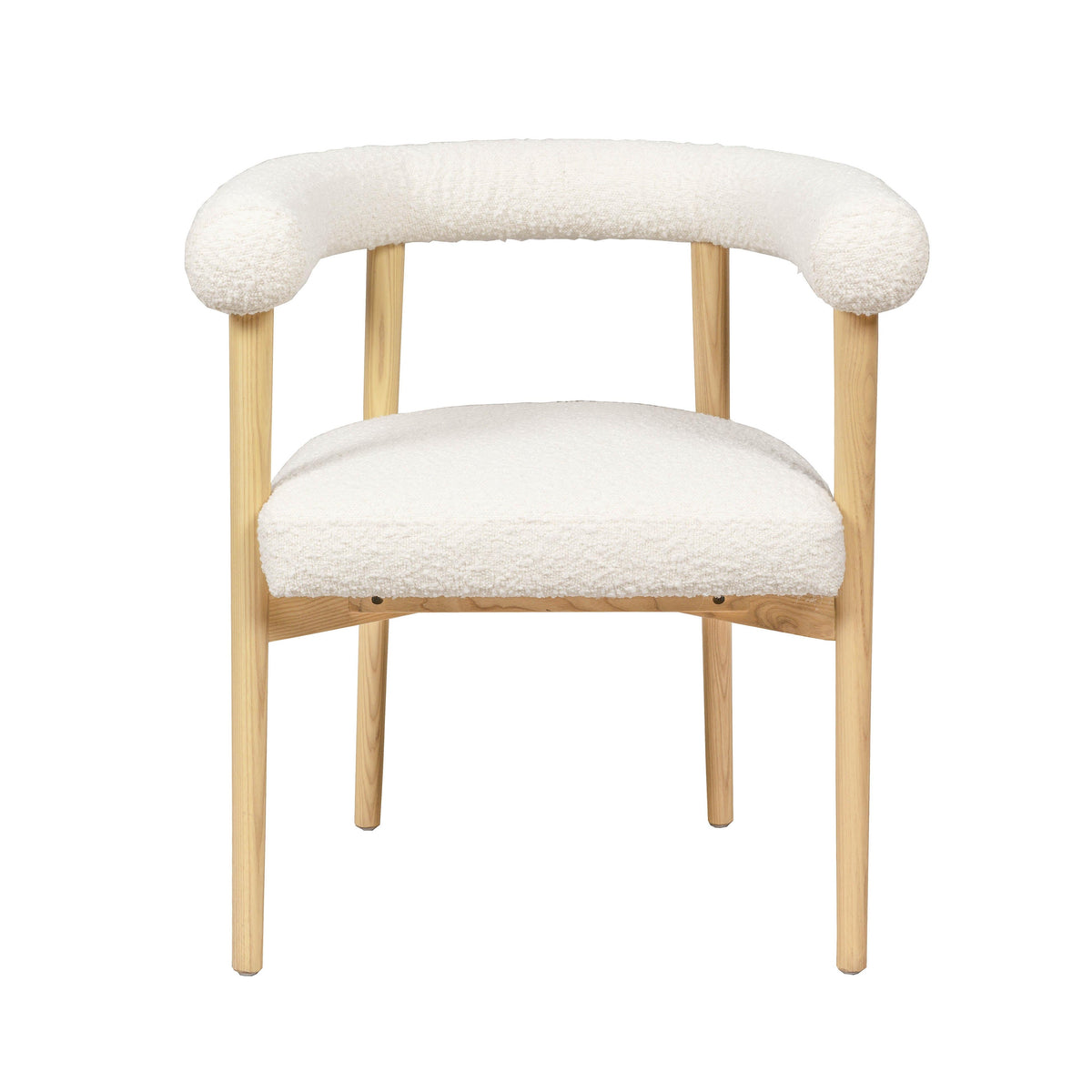 Spara Cream Performance Boucle Dining Chair by TOV Furniture – photo 3 of 7