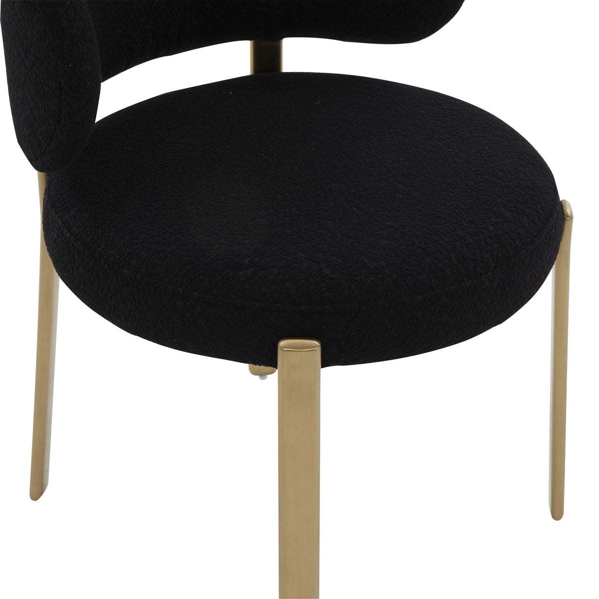 Margaret Black Performance Boucle Dining Chair by TOV Furniture – photo 5 of 6