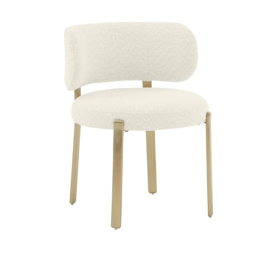 Margaret Performance Boucle Dining Chair by TOV D68649