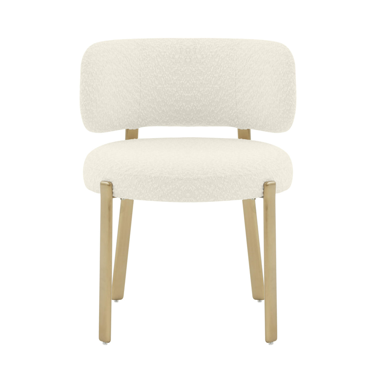 Margaret Cream Performance Boucle Dining Chair by TOV Furniture – photo 2 of 6