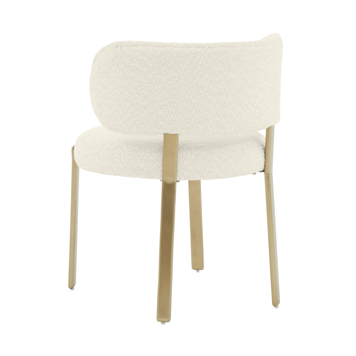 Margaret Cream Performance Boucle Dining Chair by TOV Furniture – photo 3 of 6