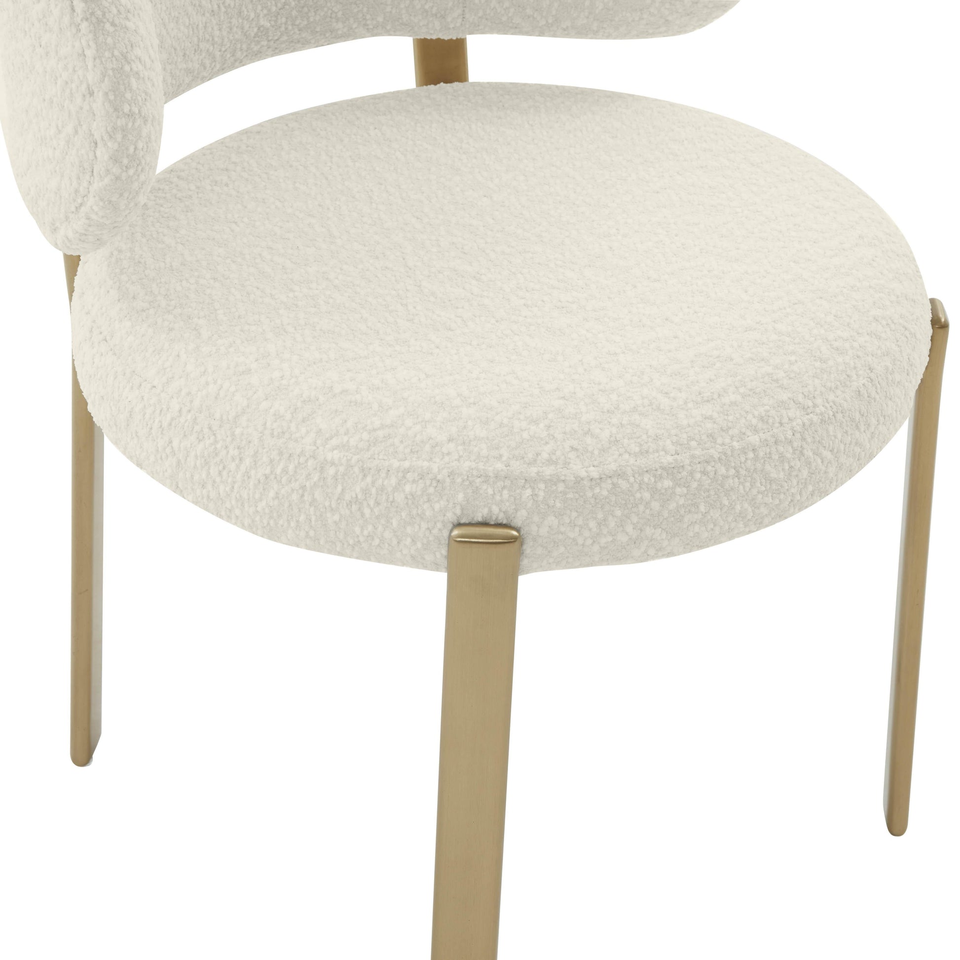 Margaret Performance Boucle Dining Chair by TOV D68649