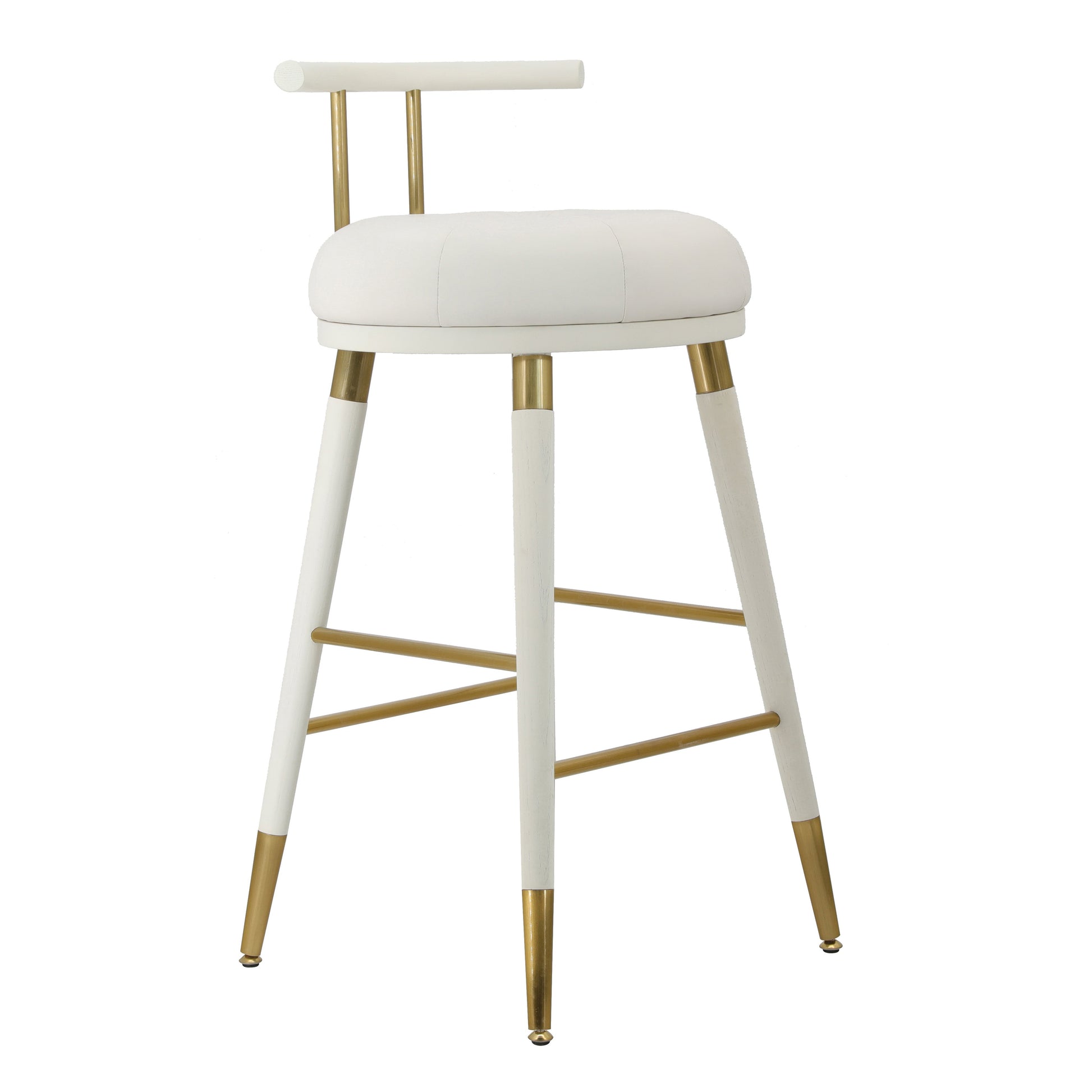 Juniper Performance Vegan Leather Stool by TOV D68687