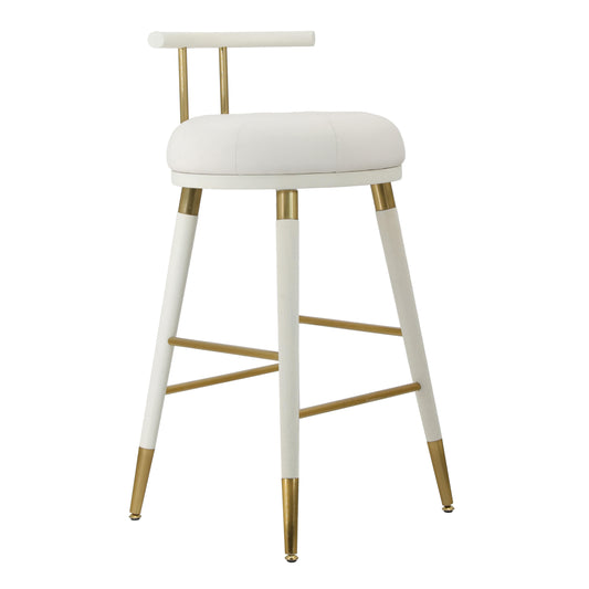 Juniper Performance Vegan Leather Stool by TOV D68687
