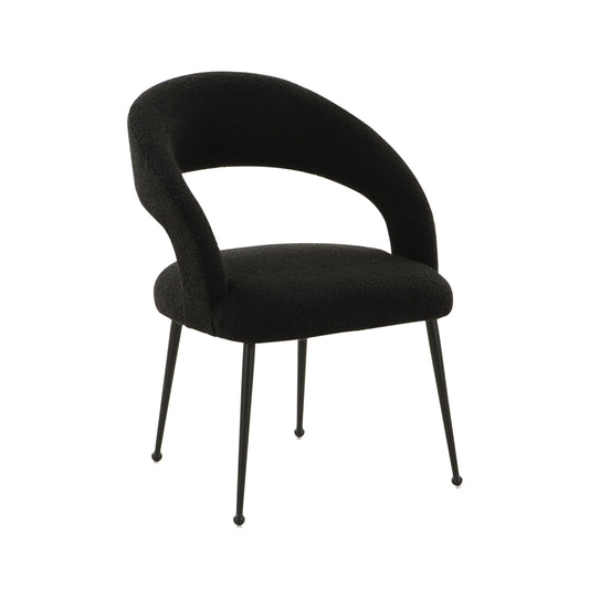 Rocco Performance Boucle Dining Chair by TOV D68704