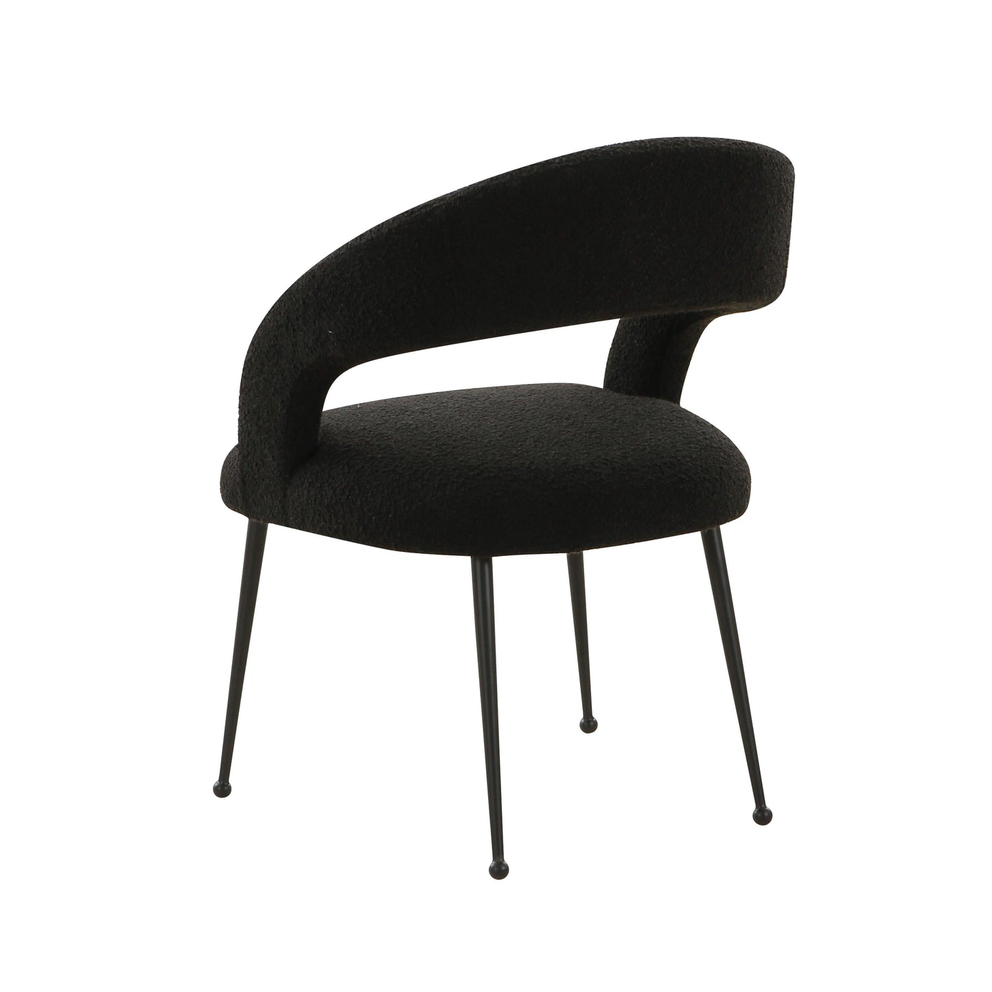 Rocco Performance Boucle Dining Chair by TOV D68535