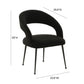 Rocco Performance Boucle Dining Chair by TOV D68704
