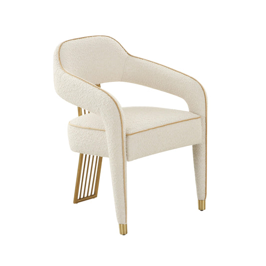 Corralis Performance Boucle Dining Chair by TOV D68705