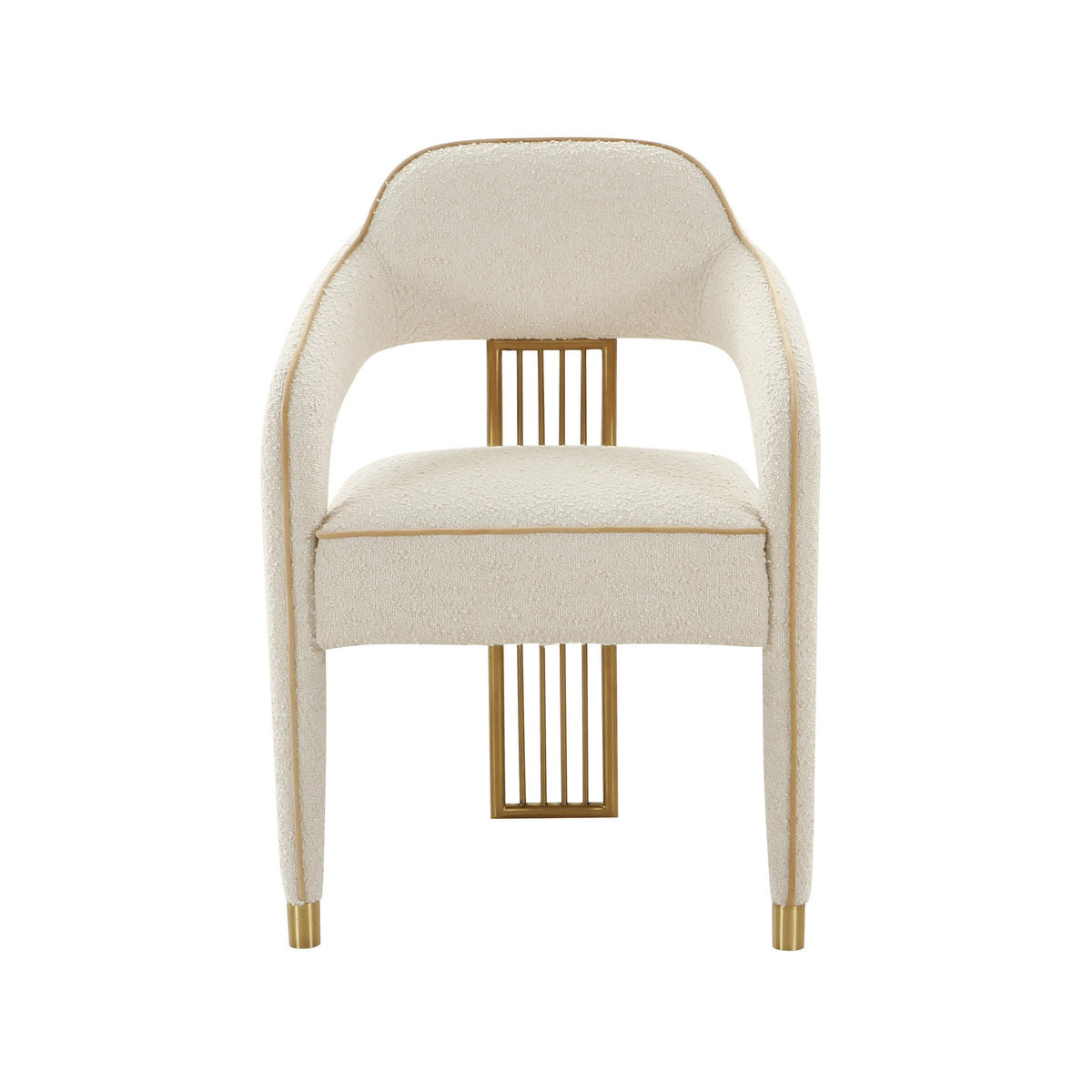 Corralis Cream Performance Boucle Dining Chair by TOV Furniture – photo 3 of 6