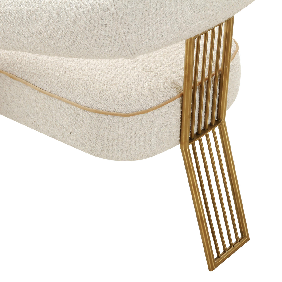 Corralis Cream Performance Boucle Dining Chair by TOV Furniture – photo 5 of 6