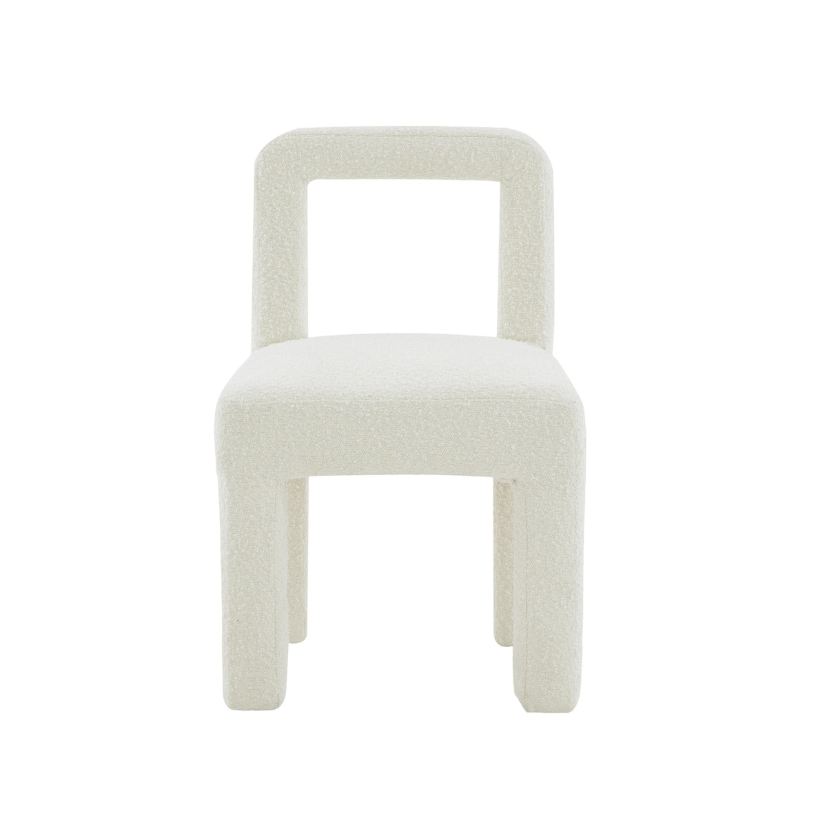 Hazel Cream Performance Boucle Dining Chair by TOV Furniture – photo 3 of 7