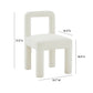 Hazel Boucle Dining Chair by TOV D68466
