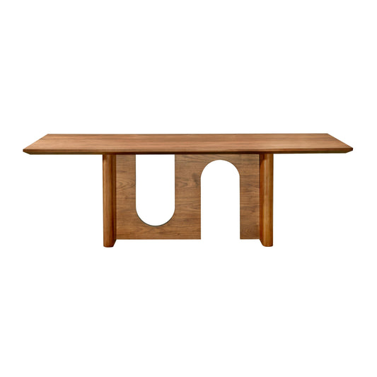 Satra 92 Walnut Rectangular Dining Table by TOV D68715