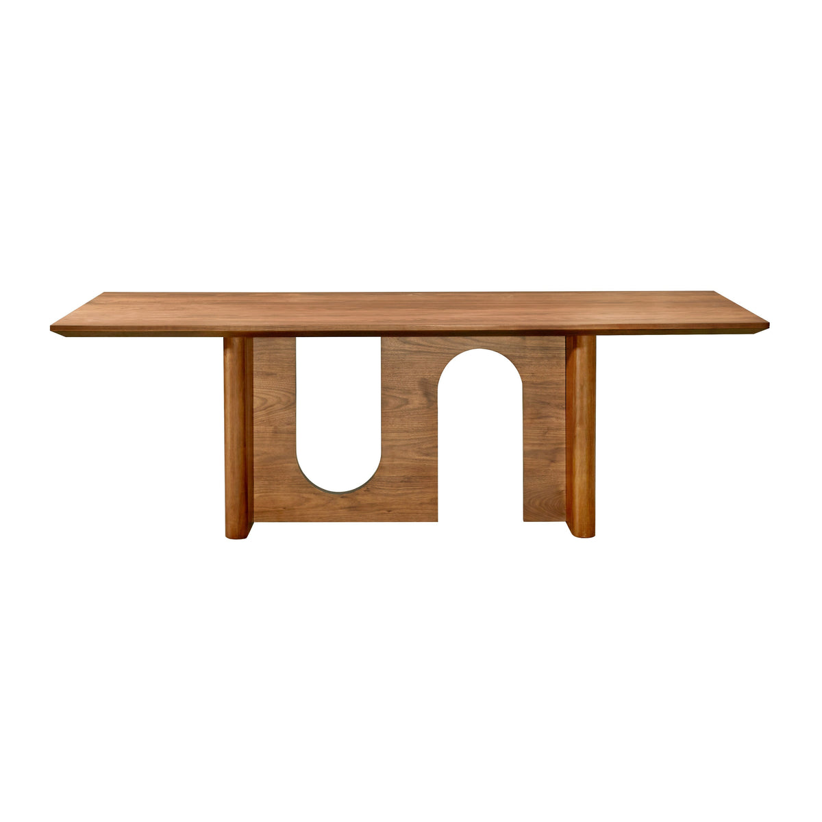 Satra 92" Walnut Rectangular Dining Table by TOV Furniture – photo 1 of 6