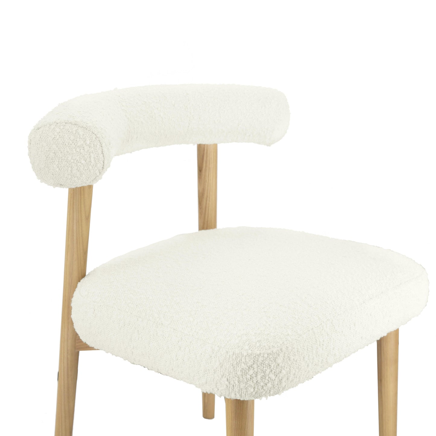 Spara Performance Boucle Side Chair by TOV D69378