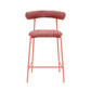 Liliana Performance Velvet Stool by TOV D68767