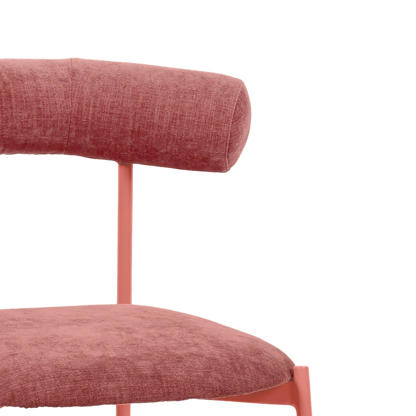 Liliana Performance Velvet Stool by TOV D68772