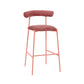 Liliana Performance Velvet Stool by TOV D68768