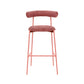 Liliana Performance Velvet Stool by TOV D68772