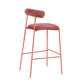 Liliana Performance Velvet Stool by TOV D68770