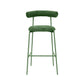 Liliana Performance Velvet Stool by TOV D68767