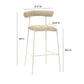 Liliana Performance Velvet Stool by TOV D68767