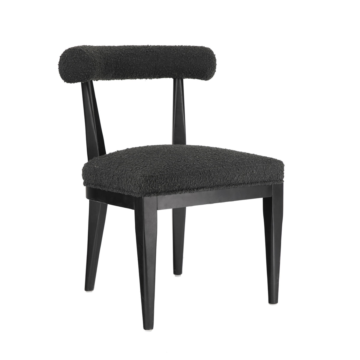 Palla Black Performance Boucle Dining Chair by TOV Furniture – photo 1 of 6