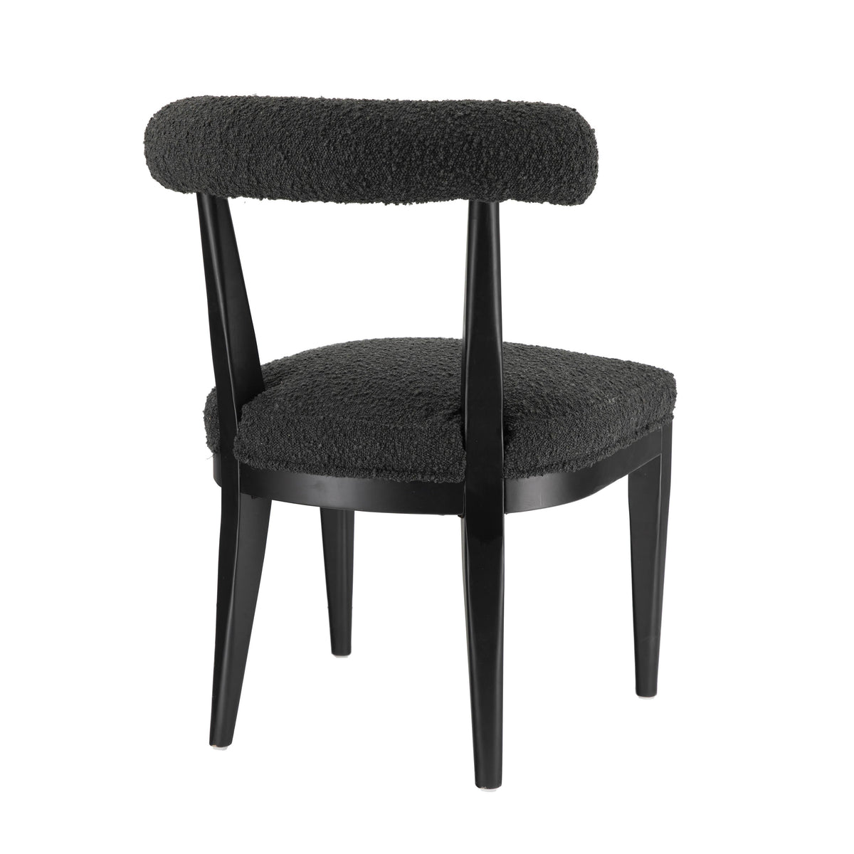 Palla Black Performance Boucle Dining Chair by TOV Furniture – photo 4 of 6