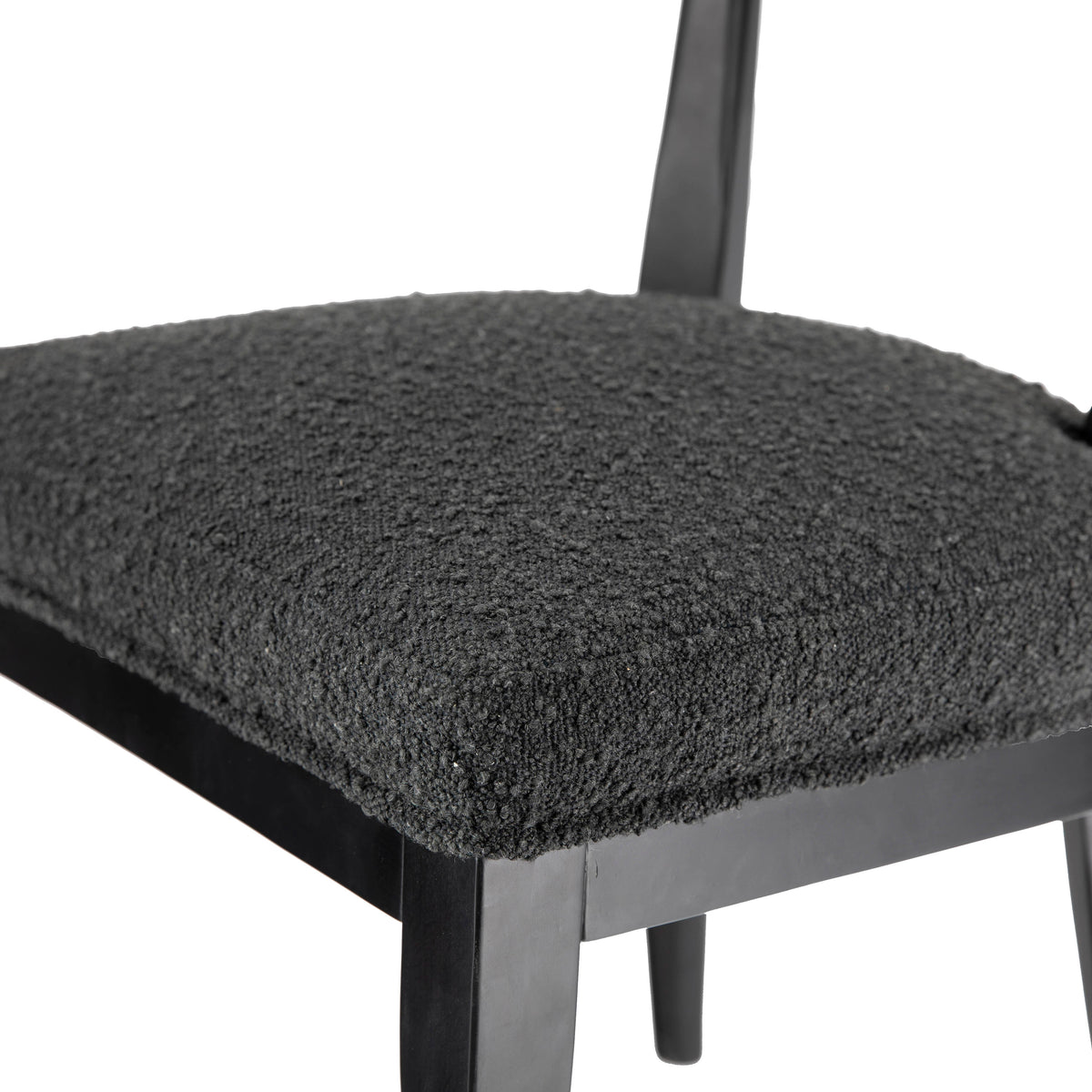 Palla Black Performance Boucle Dining Chair by TOV Furniture – photo 5 of 6