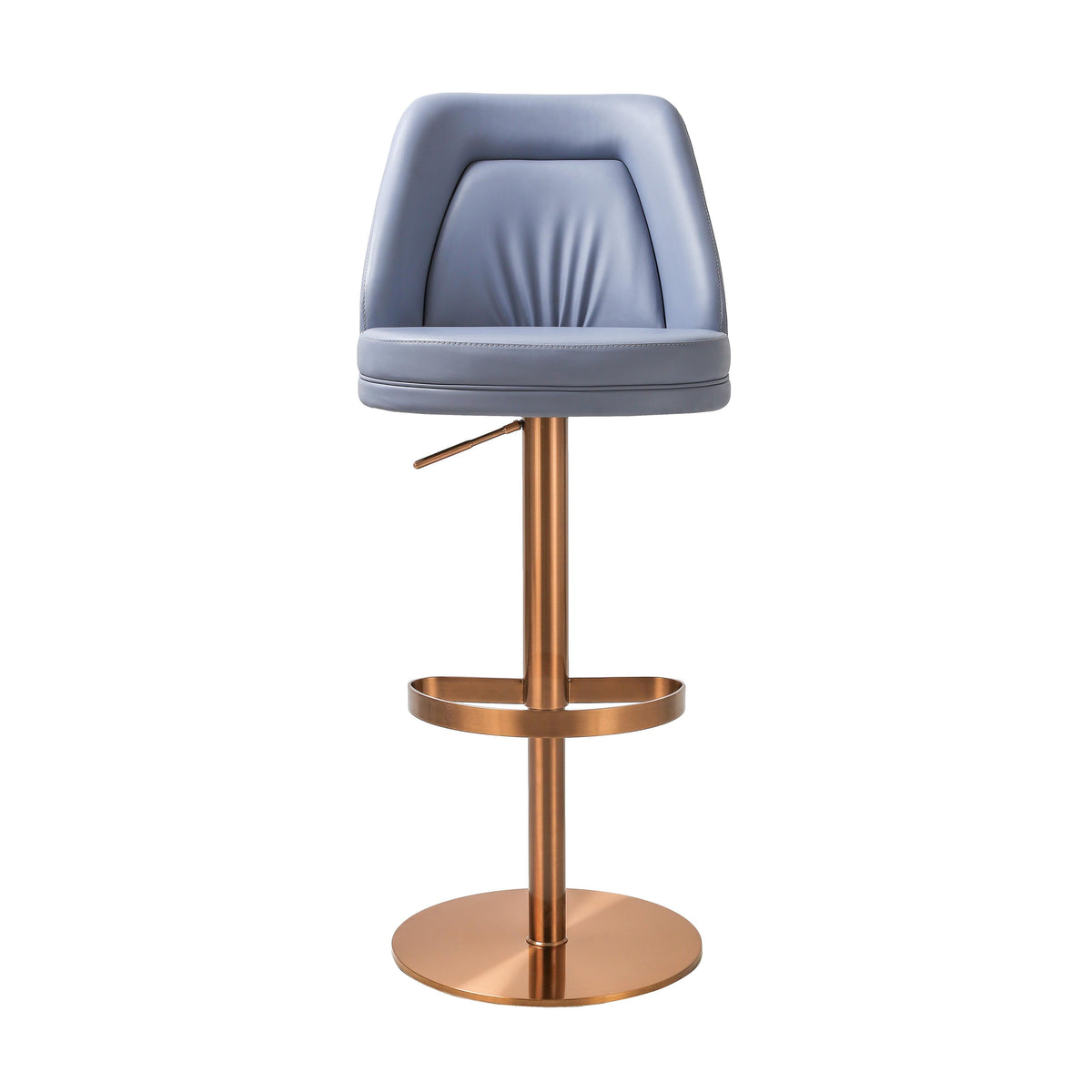 Maven Performance Vegan Leather Adjustable Swivel Stool in Lavender by TOV Furniture – photo 3 of 8