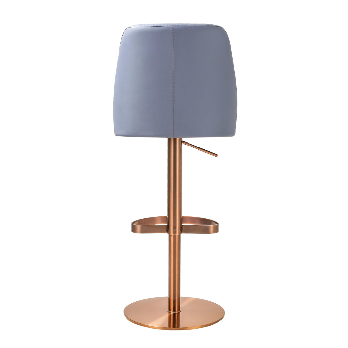 Maven Performance Vegan Leather Adjustable Swivel Stool in Lavender by TOV Furniture – photo 5 of 8